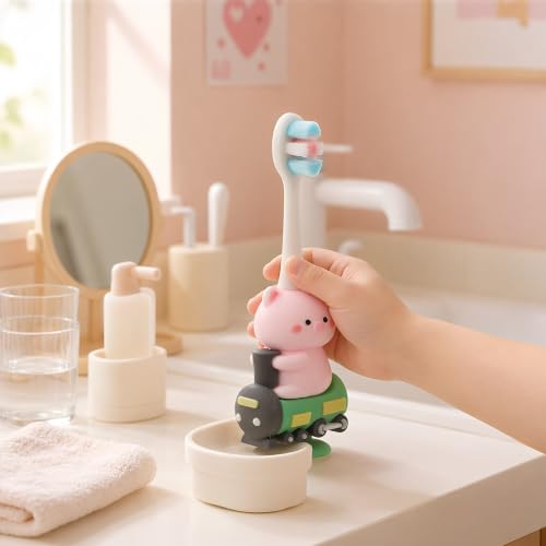 TOYANDONA 4 sztuki miękkiej szczoteczki do zębów dla niemowląt,