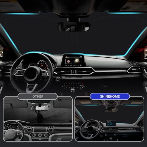 SHINEHOME Mazda CX5 Sunshade, Windshield Sun Shade for 2017-2026 CX-5 by SHINEHOME - Used condition - Image 5