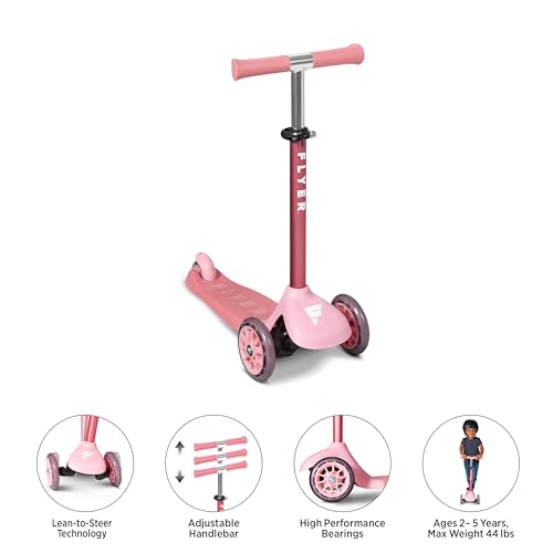 Radio Flyer 521PZ Flyer Glider Jr., Radio Flyer Lean To Steer Toddler Scooter thumb #1