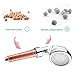 PRUGNA LED Shower Head with Hose and Shower Arm Bracket, High-Pressure Filter Handheld Shower for Repair Dry Skin and Hair Loss - Color Changes with Water Temperature