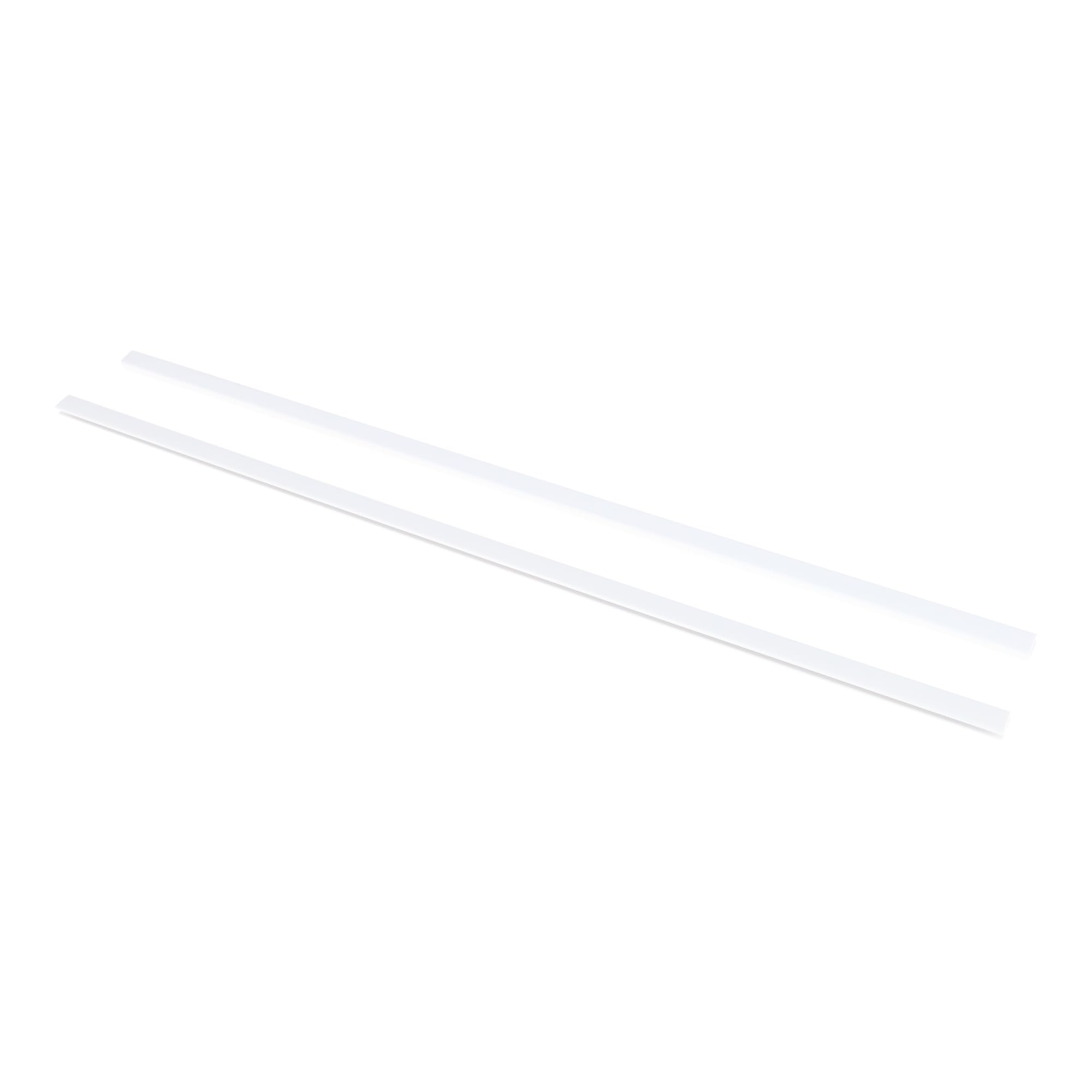 sparefixd Estante de cristal con borde blanco para nevera y congelador Bosch