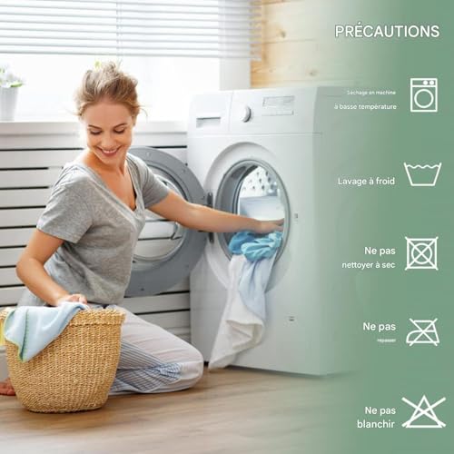 Protège-matelas imperméable et housse de protection lavable pour lit - 6