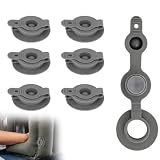 Gosknor 10stk TPU Ventilstopfen für Aufblasbare Kissen, Doppelventil
