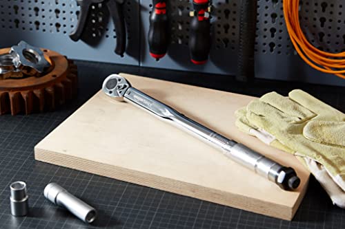 Amazon Basics 3/8 Inch Drive Click Torque Wrench, 15-80 ft.-lb, 20.4-108.5 Nm 9 Amazon Basics 3/8 Inch Drive Click Torque Wrench, 15-80 ft.-lb, 20.4-108.5 Nm - Image 9