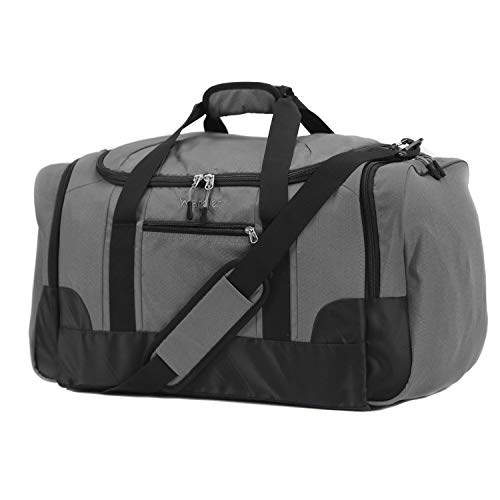 Wrangler Travel Duffel, Gray, 24 Inch 56.6L