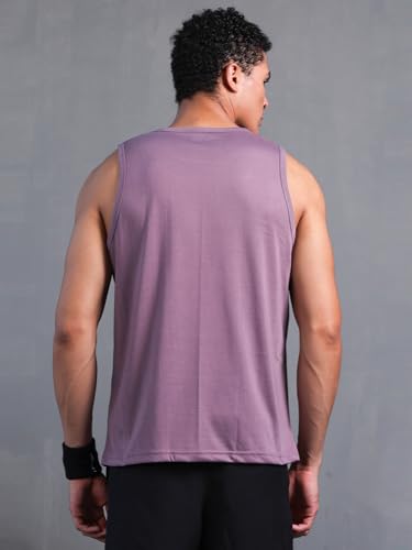Image of CHKOKKO Sleeveless T Shirts Gym Vest for Men Workout Solid Premium Cotton Blend Tank Top for Man Running Vest Sando Gym Wear Lightweight Breathable Casual Summer Wear Boys
