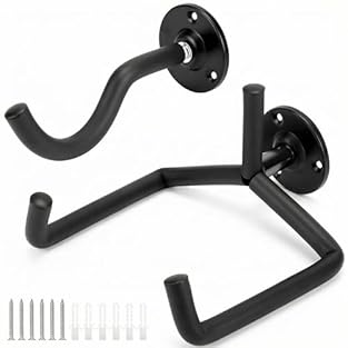 Split Design and Compatibility: Features a split design, perfect for acoustic guitars, violin, mandolin, bass, banjo. Quality Materials: Made with a robust metal frame and protected by a silicone rubber sponge cover for added grip and safety. Enhance...