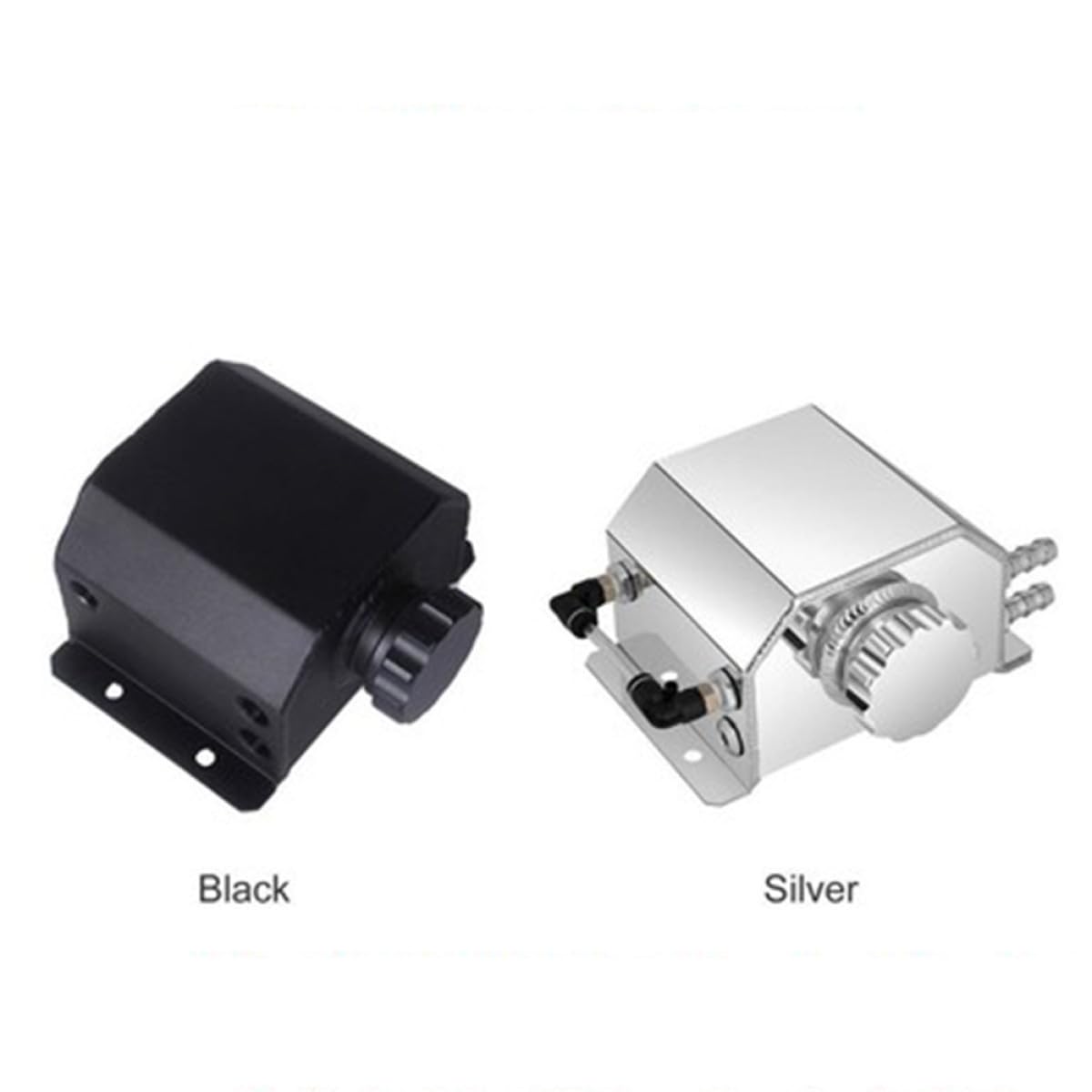 Réservoir de Récupération D'huile de 1 L en Alliage D'aluminium pour Voiture avec Filtration de Vapeur D'huile Bulles Haute Pression