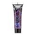 Iridescent Chunky Face & Body Glitter Gel by Moon Glitter - 12ml - Purple - Glitter Face Paint
