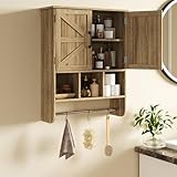 Rustic Bathroom Wall Cabinet...