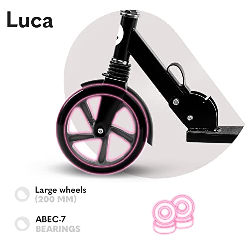 Lionelo Luca EBEC-7 Step, solide stuurverstelling in 3 graden, wielen met een diameter van 20 cm, licht, eenvoudig… - Afbeelding 7