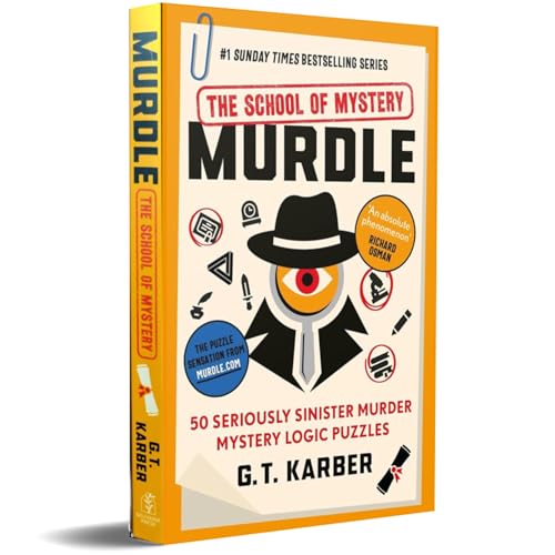 Image of Murdle Puzzles Series 6-Book Collection Set by G. T. Karber (Murdle, More Killer Puzzles, Even More Killer Puzzles, The School of Mystery, The Case of the Seven Skulls & Merry Murdle)