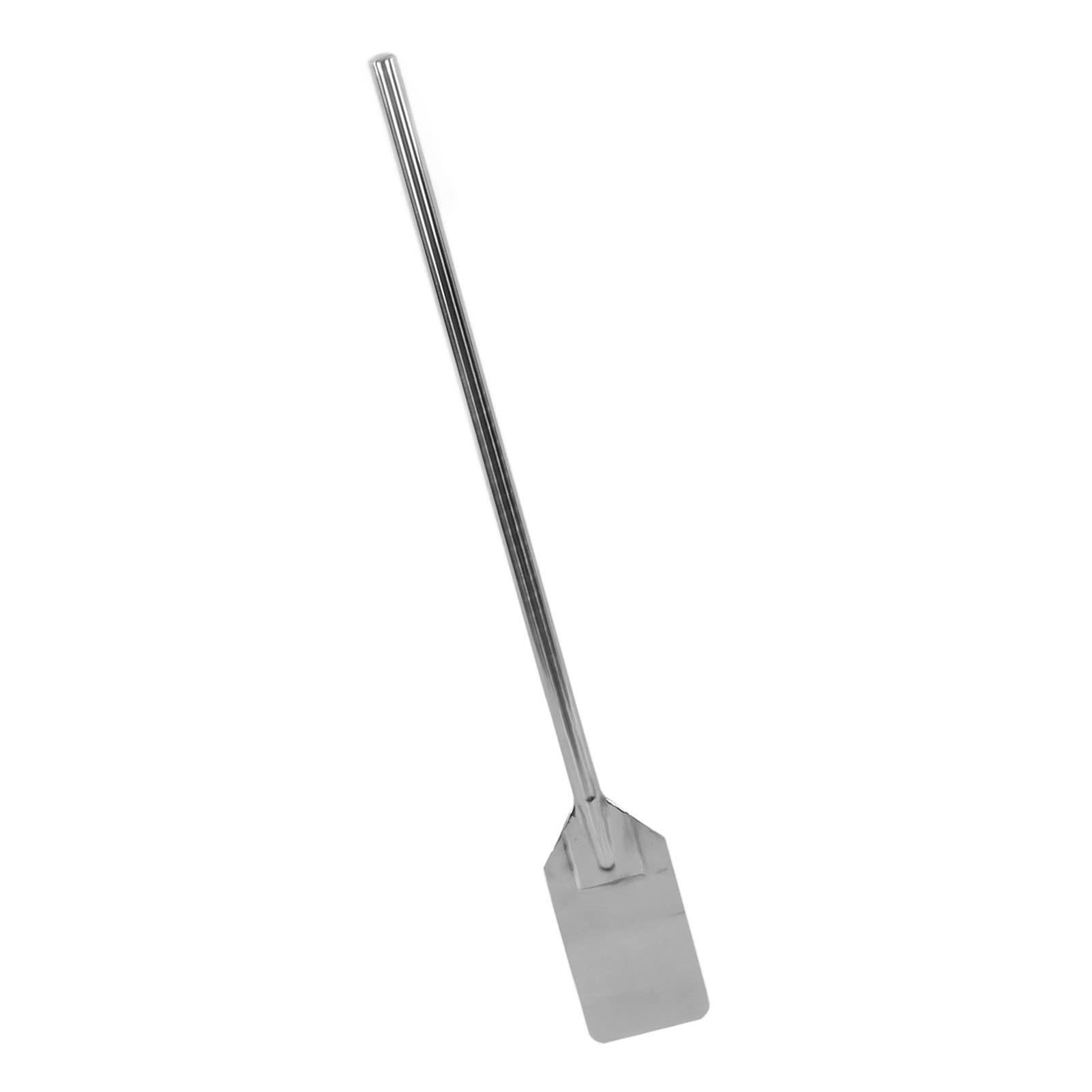 SIXRUN Espátula para Mezclar de Cocina Ultralarga, Espátula para Cocinar con Largo de Acero Inoxidable para Tazones y Frascos Profundos, Agarre Ergonómico para Agitar, Mezclar y Batir, Uso en el
