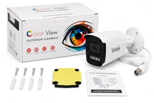 Image of UNICRON CCTV Bullet Outdoor Security Camera | 24x7 Color View | HD Camera with Human Detection, Built-in Microphone, Digital WDR, ONVIF Support | Two-Way Audio, Color Night Vision | Weatherproof