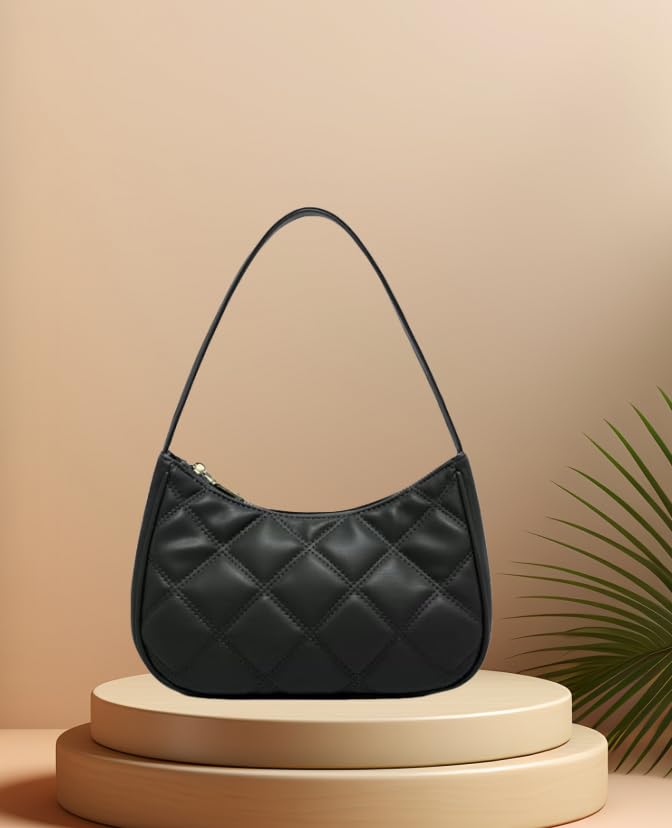 Image of CYHTWSDJ Shoulder Bags for Women, Cute Hobo Tote Handbag Mini Clutch Purse with Zipper Closure
