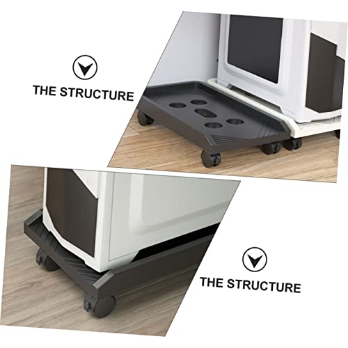 Support de boîtier d'ordinateur réglable Artibetter rack unité centrale sol - 3