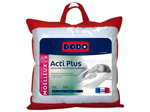 DODO Oreiller Anti Allergies 65x65 cm ACTI Plus II