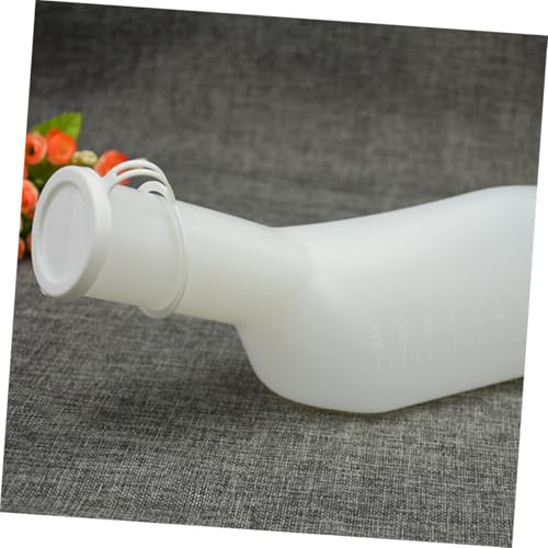 Botella urinaria de plástico portátil 1000ml con escala para pacientes 7