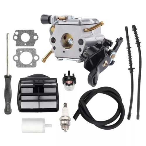 Kit de carburador C1M-EL37B para Husqvarna 450 445 450E 445E 506450401 Carburador de motosserra a gá