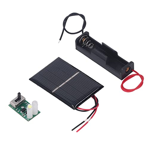 Generic Conjunto de Paneles de Control de Luz Solar, Kit de Mesa de Control de Lámpara para Lámpara Solar con un Kit de Luz PCB de Corriente Constante Robusto 1.2 V Estable para el Jardín