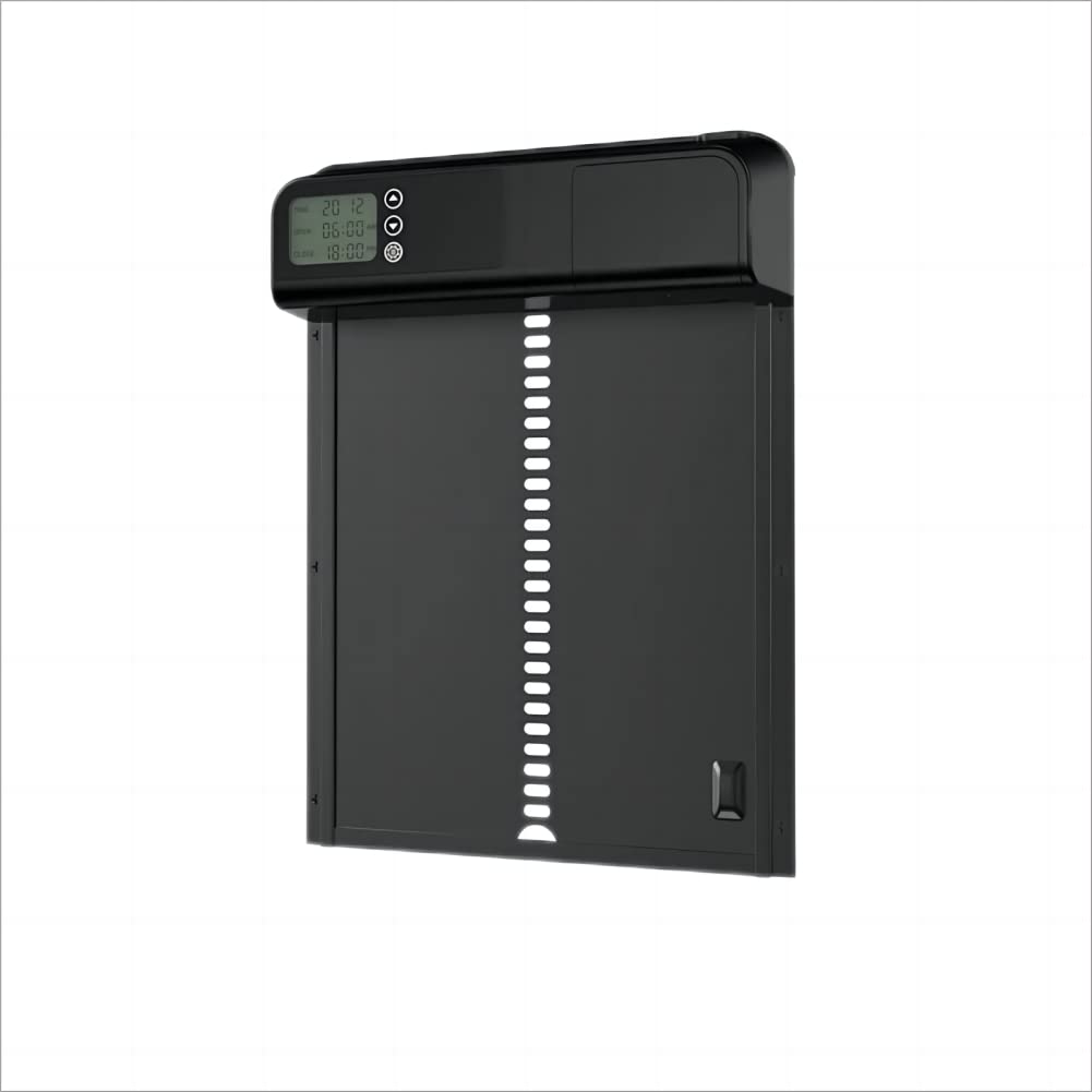 Timer Automatic Chicken Coop Door Motor Light-sensitive Chicken House Door Waterproof Pets Cages Door Outdoor Farm Accessories