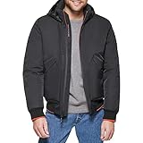 Tommy Hilfiger Men's Flex Stretch Performance Bomber, Black, X-Large