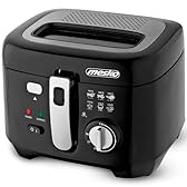 Mesko MS4908 Friteuse Électrique à Huile, Capacité de 2,5 L, Température Réglable, Cuve Amovible Antiadhésif, Couvercle avec Filtre Anti-odeur et Fenêtre de Contrôle, Nettoyage Facile, 1800W, Noir