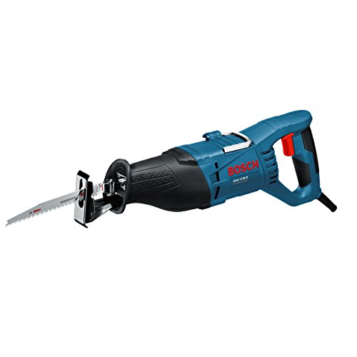 Bosch Professional Reciprocating Saw GSA 1100 E (110V, 1.100W, incl. 2X reciprocating Saw Blade, in Carrying case)