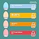 Tommee Tippee GroEgg2 Digitales Raumthermometer und Nachtlicht in verschiedenen Farben, USB-betrieben