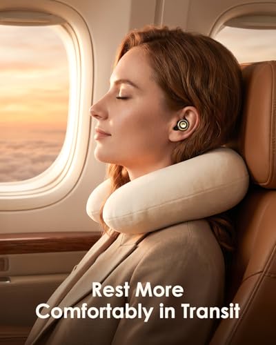 Image of Reusable Earplugs for Focus, Travel & Work, Up to 33dB Noise Reducing Silicone Ear Plugs with 4 Sizes, Secure Fit, Portable Snap-Closure Case for Flights, Study, Commute Reading