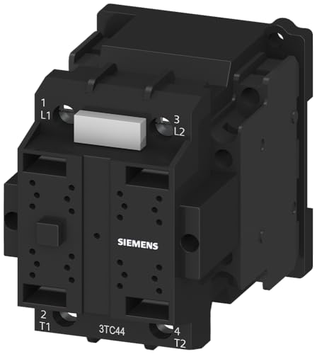 Siemens Contattore, 2 Poli, 2 No + 2 Nc, 32 A, 9 Kw, Bobina 300 V