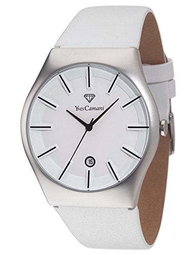 Yves Camani Reloj analogico para Hombre de Cuarzo con Correa en Piel YC1068-C