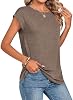 Blusa de mujer Zeagoo de verano, manga corta, casual, para trabajo 6