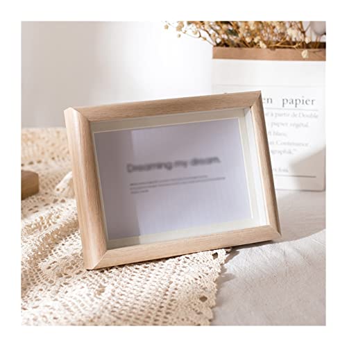 Exhibición de fotos Espesor de madera 3D marco de fotos Certificado de honor de la planta Muestra de muestras de almacenamiento Caja de almacenamiento 5/6/7/8/10 pulgadas Flores secas de muestra Frama Cover