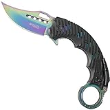 Karambit Taschenmesser rainbow