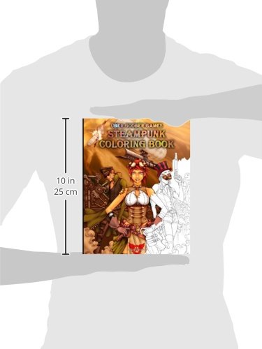 Steampunk Coloring Book: by Uber Goober Games steampunk buy now online