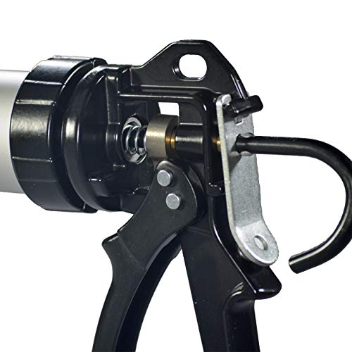 Awf Pro Sausage Caulk Gun - 20 Oz Foil Pack / 10 Oz Cartridge Convertible, 18:1 Thrust, Aluminum Sausage Caulking Gun, Ideal For Contractors And Diy, Replaceable Tips Included #TOP5