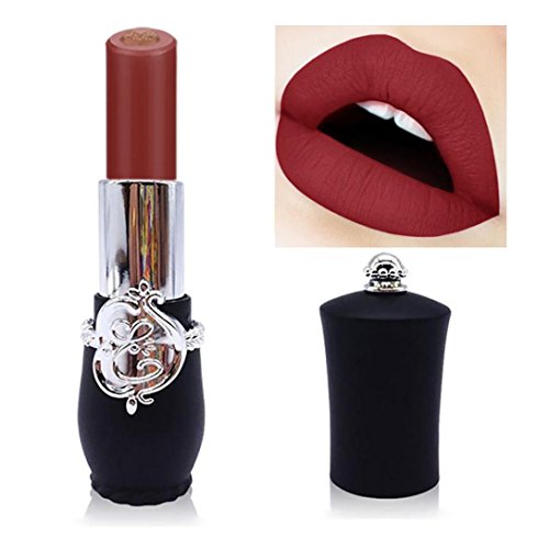 Preisvergleich Produktbild IGEMY Neuer Mode Doppelter Farblippenstift, Matter Flüssiger Lippenstift Wasserdichter Lipgloss (B)