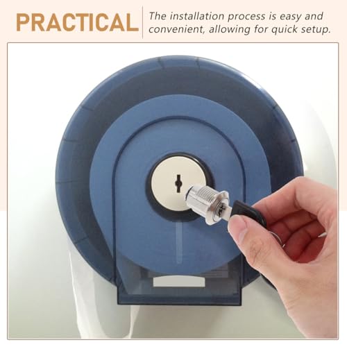 Distributeur de papier toilette avec serrure et clés Solustre pour professionnels