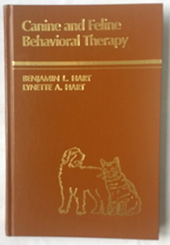 Canine and Feline Behavioral Therapy 081210949X Book Cover