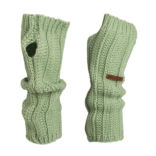 Knit Factory Nica calientabrazos térmicos con ajuste elástico contra el frío