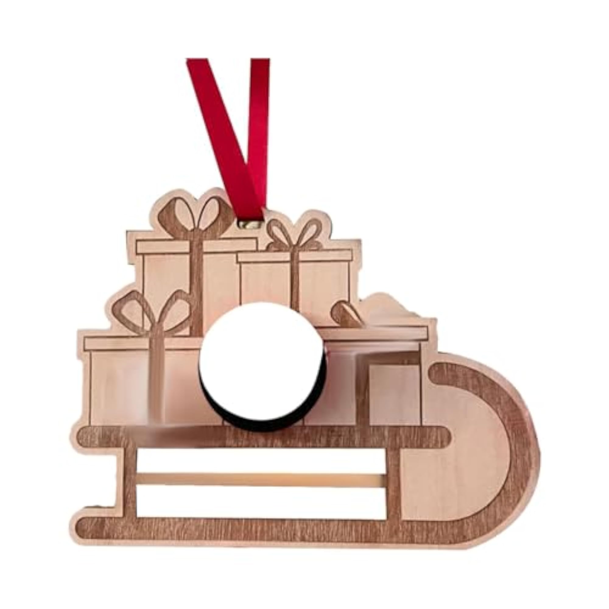 Christmas Money Holder Decoration, 2x Gift Style D