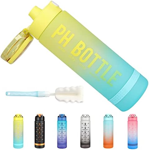 CodiCile Water Bottle 1l For Sports, BPA Free Eco-friendly and Recyclable Plastic Drinking Bottle for Football, Tennis, Cricket, Badminton, Basketball, Gym, Outdoor Camping, Cycling