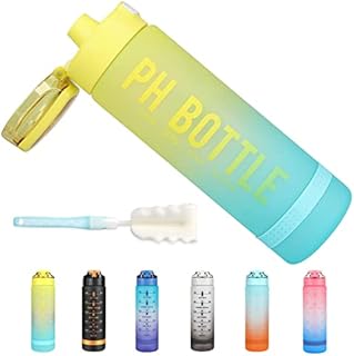 CodiCile Water Bottle 1l For Sports, BPA Free Eco-friendly and Recyclable Plastic Drinking Bottle for Football, Tennis, Cricket, Badminton, Basketball, Gym, Outdoor Camping, Cycling