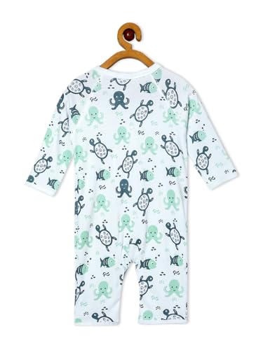 Image of The Mom Store Baby Romper Jabla Style For Boys And Girls | Cotton | Soft Infant Bodysuit | Trendy Stylish Sleepwear For Newborn Baby | Printed | Unisex Comfortable Everyday Baby Wear