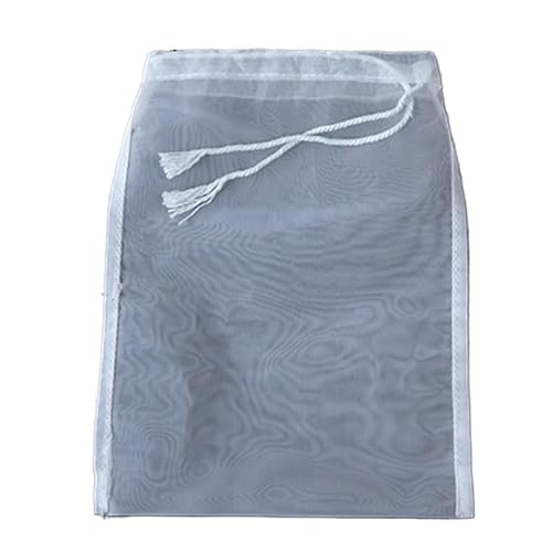 Liseal 4size Micron Reusable Nut Milk Bags Nylon Mesh Cheesecloth Bag For Straining Yogurt Milk Strainers For Cold Brew Coffee Filter (Color : 500 Mesh 25 Micron, Size : 20 x 30 cm)