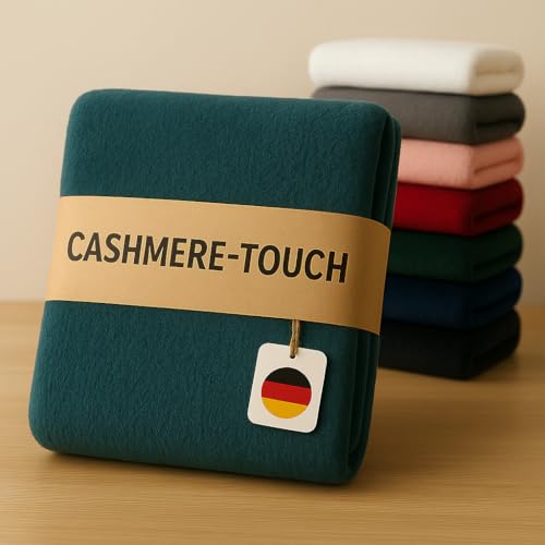 Kuscheli® - warme Spannbettlaken 90x200cm - 100x200cm Dunkelgrün...