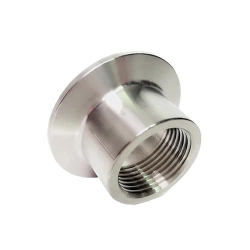 Piuhrklevd Women's One Color 1" Bspt X 1.5" Tri Clamp Sus 316L Stainless Steel Coupler Fitting Home Brewing Beer