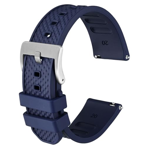 Bracelet caoutchouc fluo 22mm idéal pour le sport et l'été