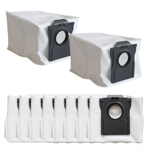 Vacuum Dust Bags, Large Capacity Non-woven Fabrics Replaceemnt Bag For Ultra For MOVA P10 Pro Robotic Vacuum Cleaner (10 PACK)